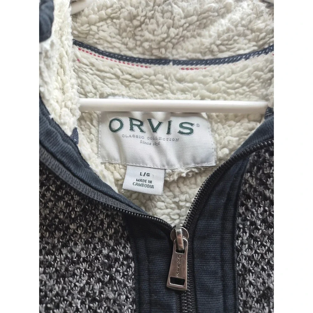 Orvis sweater mens